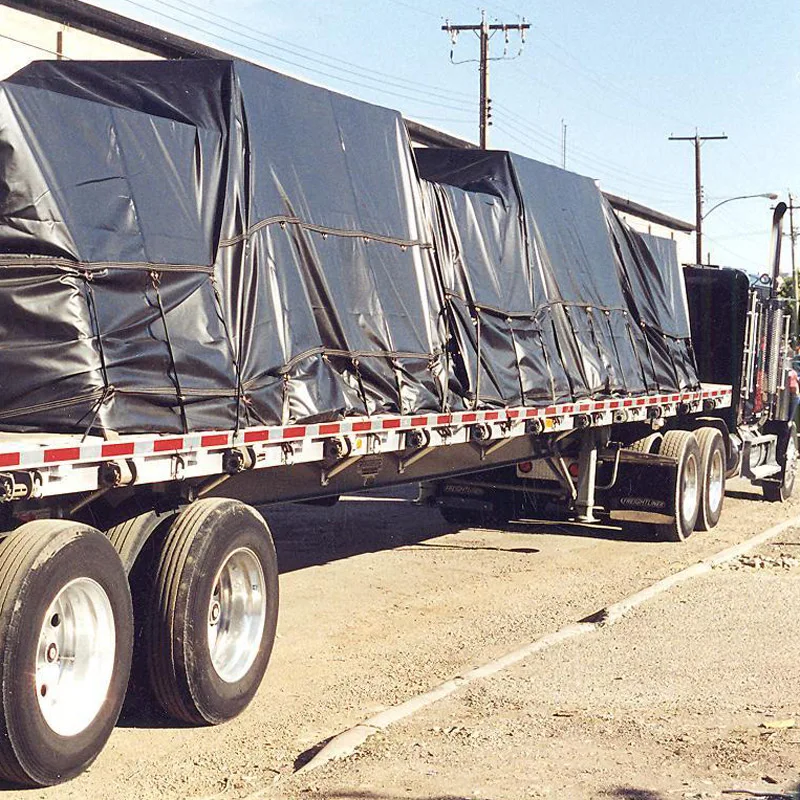 18 oz tarps, steel tarps for flatbeds trailer truck