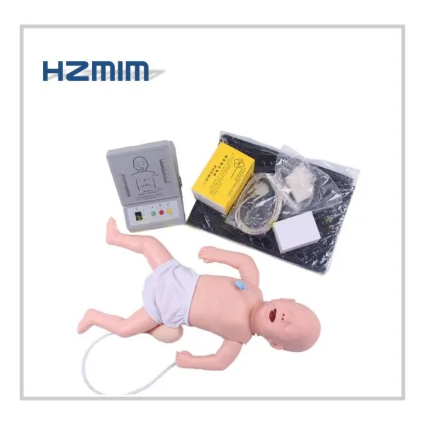 CPR training infant baby manikin with controller, CPR infant manikin