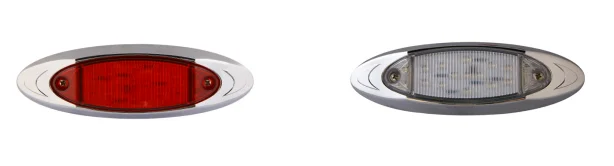 Motorcycle Driving Led Submersible Oval Combination Truck Trailer Tractor Tail Light