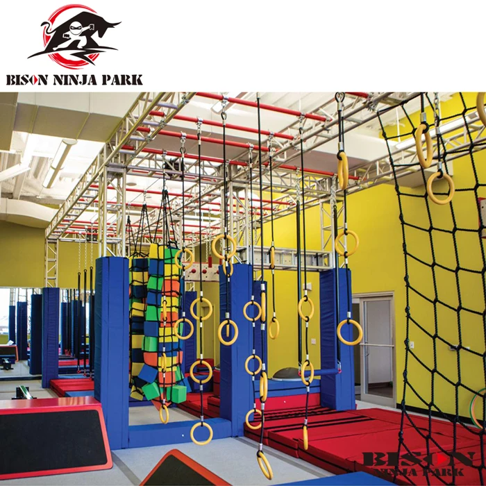 Ниндзя воин, Детские препятствия, курс, Детская крытая игровая площадка, оборудование для продажи