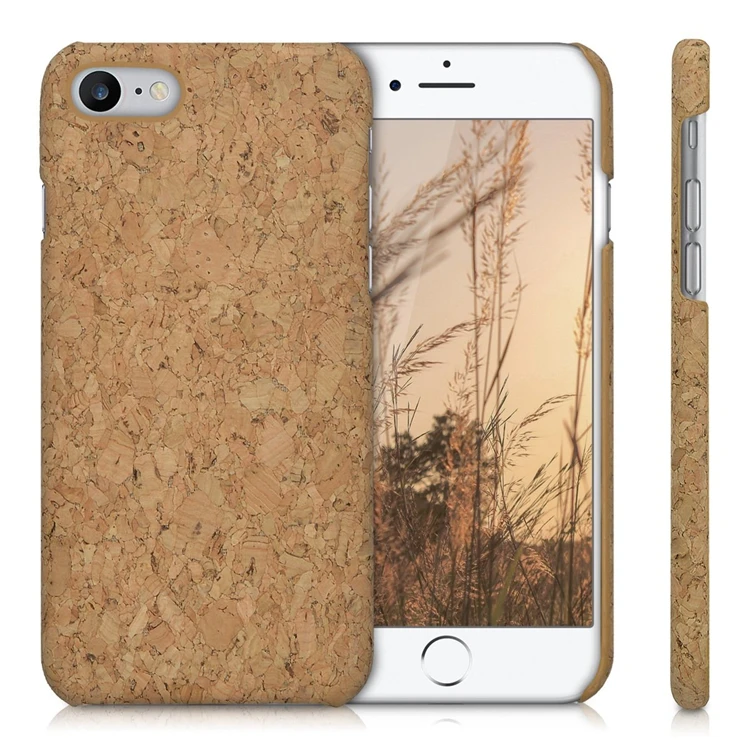 new arrival eco friendly biodegradable natural cork case for iphone 6 6s plus