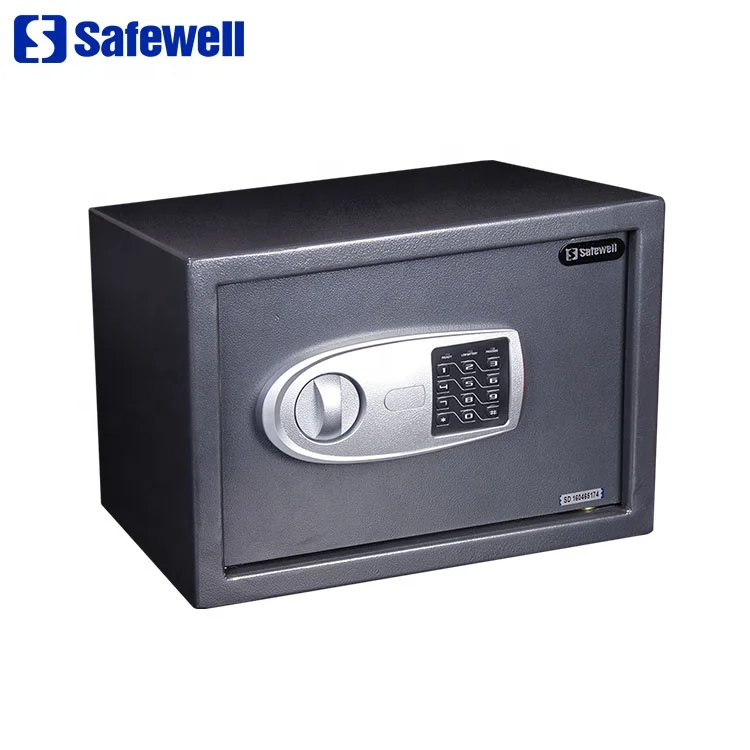 Safewell 25 см отель электронные цифровые деньги запирающийся сейф с ключом и комбинированным доступом