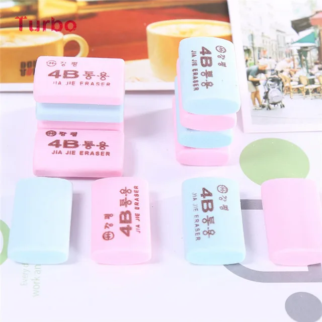 
japanese school office stationery supplies Cute design customize rectangle shaped rubber erasers for promotional  (62115288216)