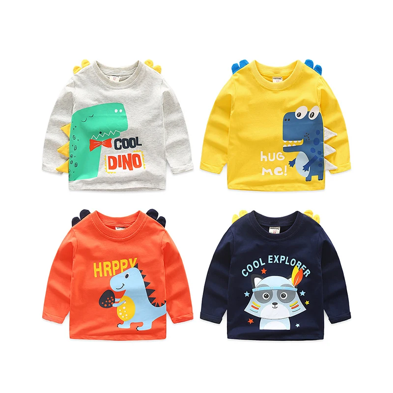 
Фабричная детская модная красочная футболка с длинным рукавом, Детская рубашка, Свитшот alsy025 