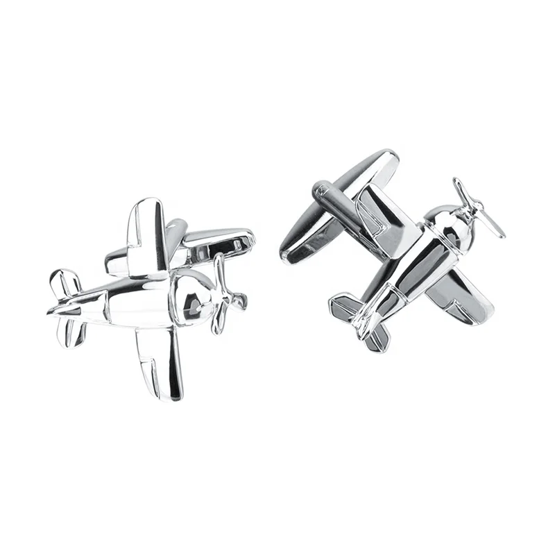 
Aircraft Model Cufflinks for Mens Novelty High quality Cuff Links Brand Fashion Fine Gift Jewelry wholesale 
