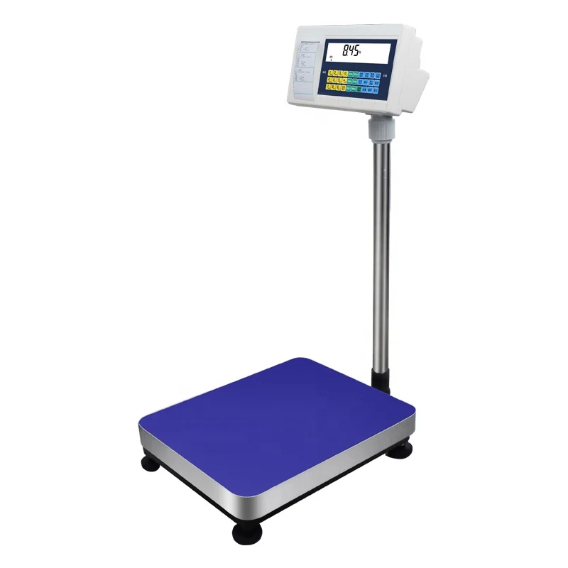 Digital Electronic Platform Scale with LCD Display Thermal Printer Weighing Scales Bench Scale