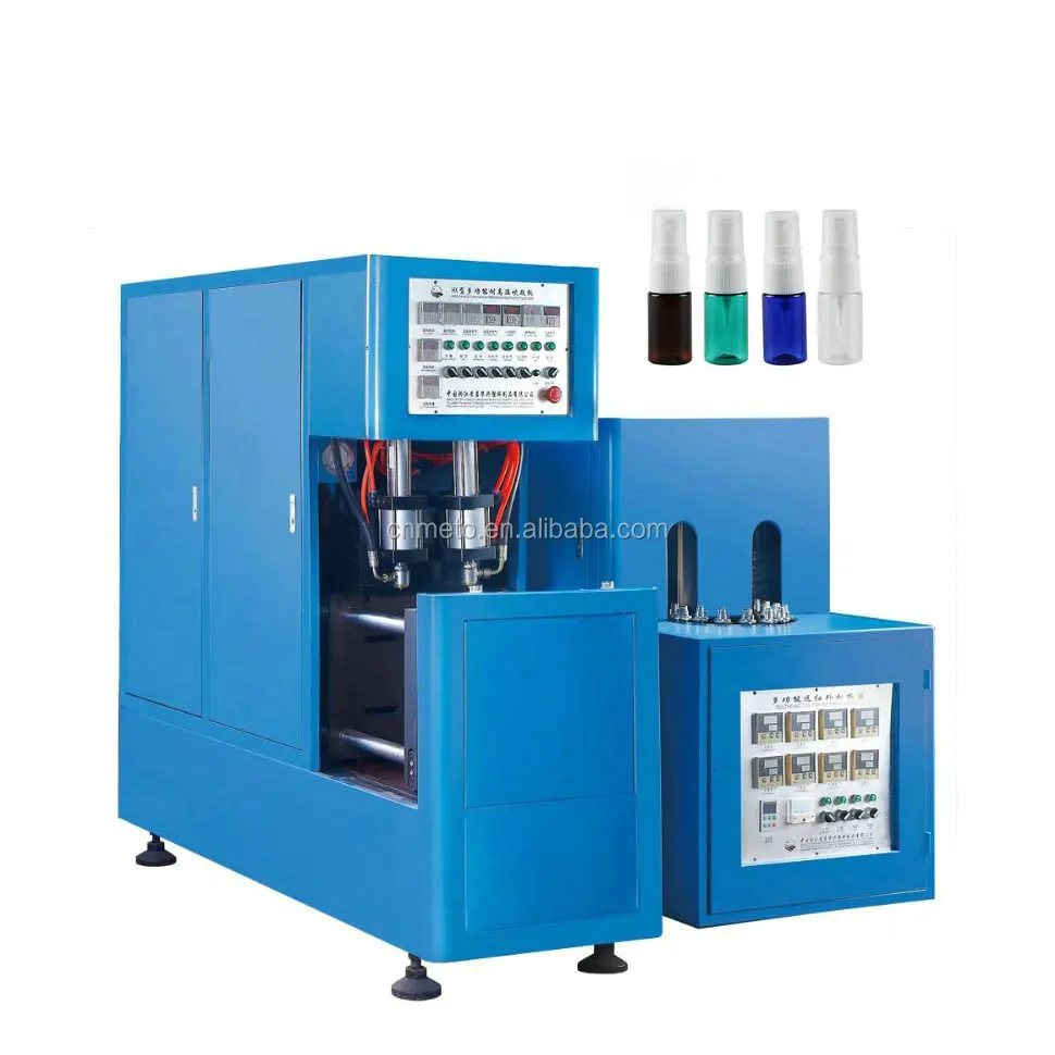 2 cavity pet bottle blowing machine of 1000BPH Semiautomatic Bottled Water Production Line
