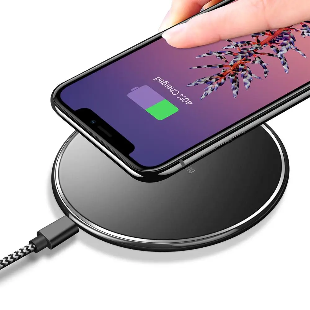 Dux Ducis C1 универсальное беспроводное зарядное устройство 5 Вт 2A Быстрая зарядка накладка qi Стандартный беспроводной приемник MT-6999