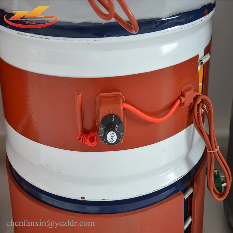 
Silicone Rubber 55 Gallon Plastic oil Drum Heater 