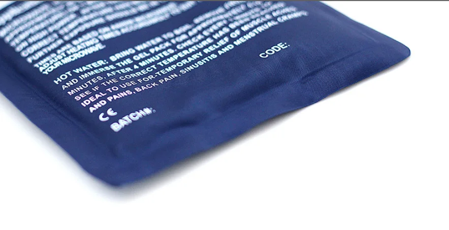 Chinese New Products Supplier reusable microwavable heating pad Gel Beads hot cold pack