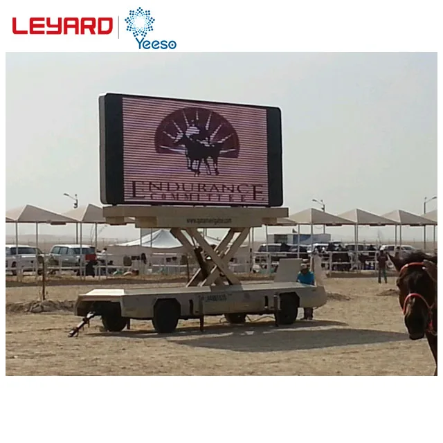 2019 Yeeso YES-12 Светодиодный Рекламный Трейлер для продажи