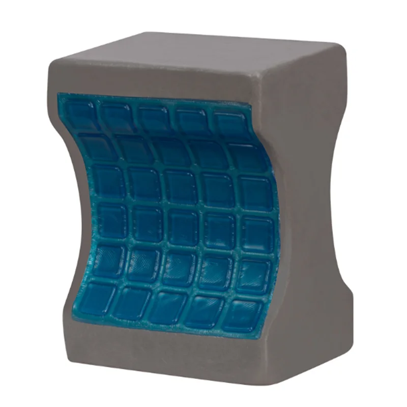 Colling Bamboo Charcoal Memory Foam Knee Pillow Cooling Gel Knee Pillow