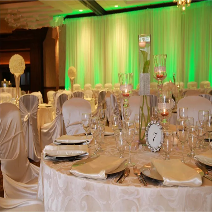 luxury wedding decorations with pipe and drape systems
