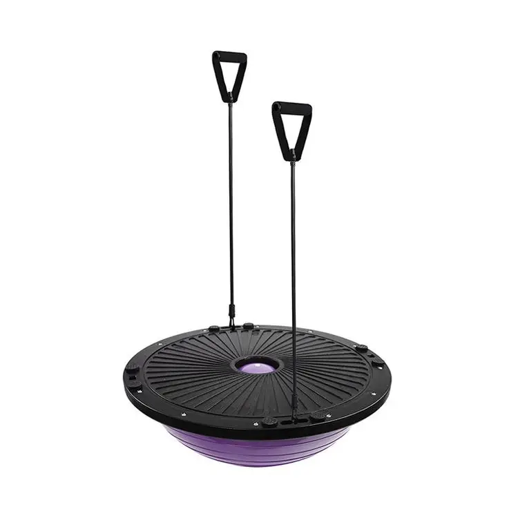 Hypoallergenic And Eco-Friendly Non-Latex Pvc Construction Yoga Half Ball For Home Gym