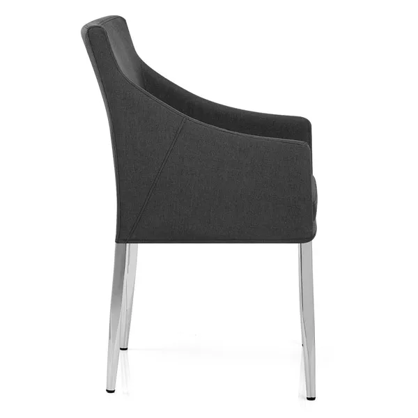 Итальянская оправа, кресло, тканевый Круглый Поворотный современный стул для отдыха