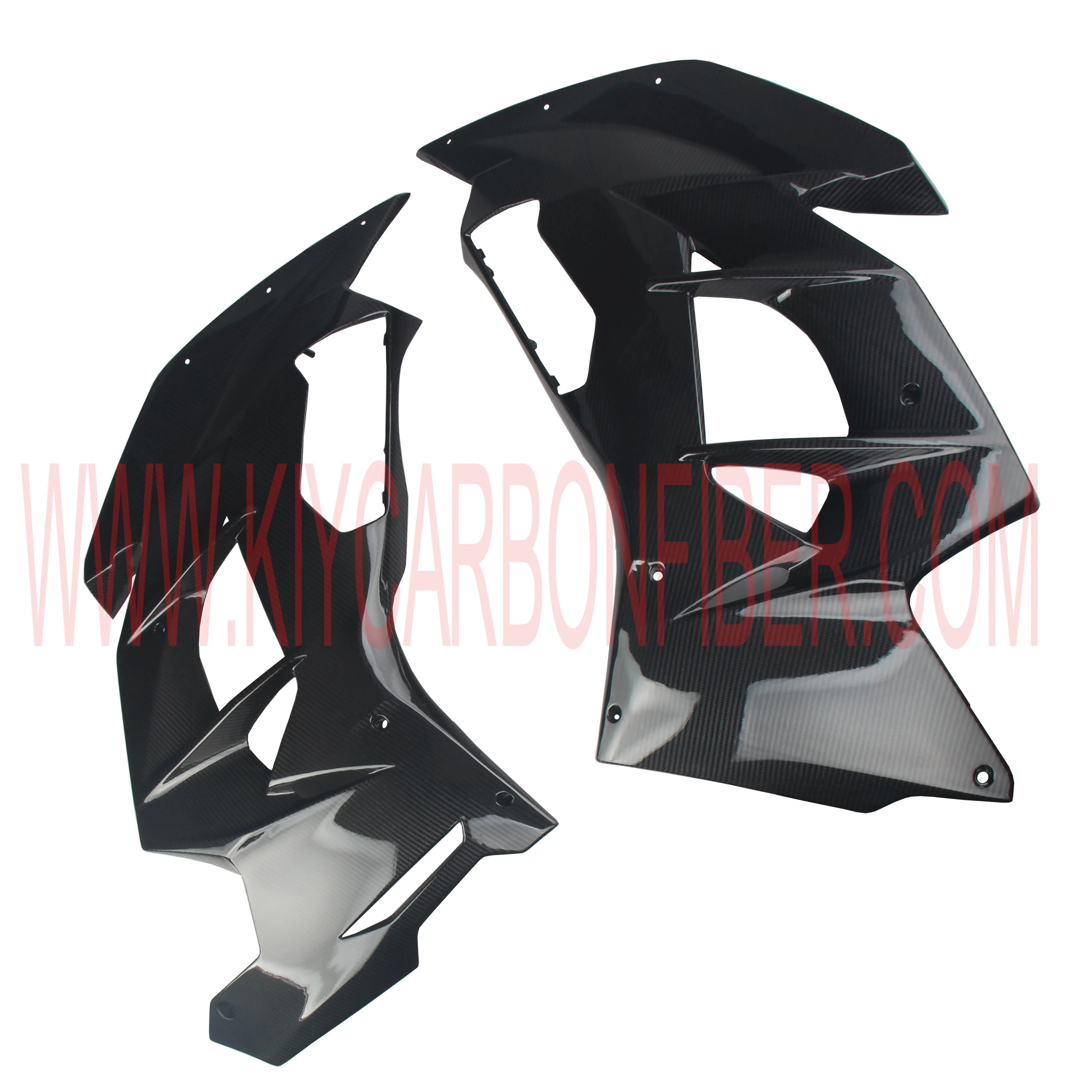Carbon fiber motorcycle part Side Panels Side Fairings for KAWASAKI NINJA H2 SX SE PLUS+