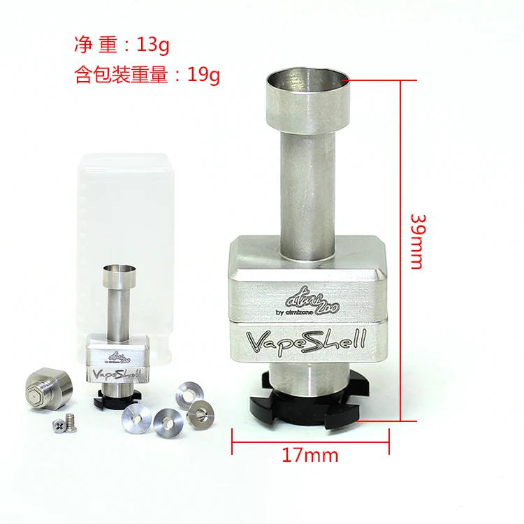 Newest vapeshell Italian sxk Clone 1:1  Wholesale  Clone B Box bantam bb mini  box  Accessories Vapeshell