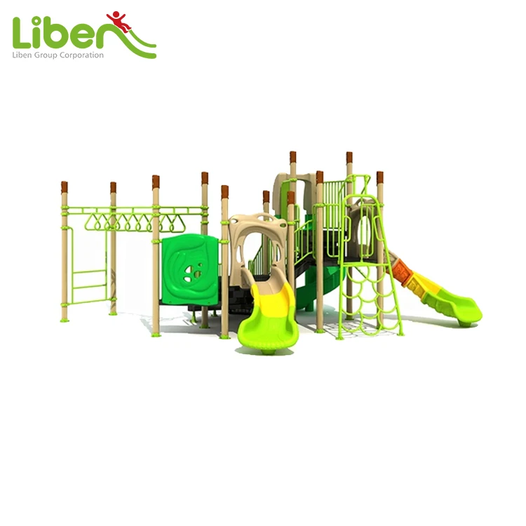 Combined Slide Outdoor Playground Children Rope Course Slide