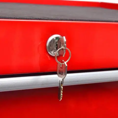 Workshop Durable 7 Drawer Tool Trolley Tool box roller cabinet werkzeugschrank