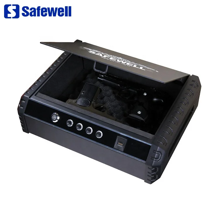 Safewell P2EA-B электронный отпечатков пальцев биометрический пистолет Сейф