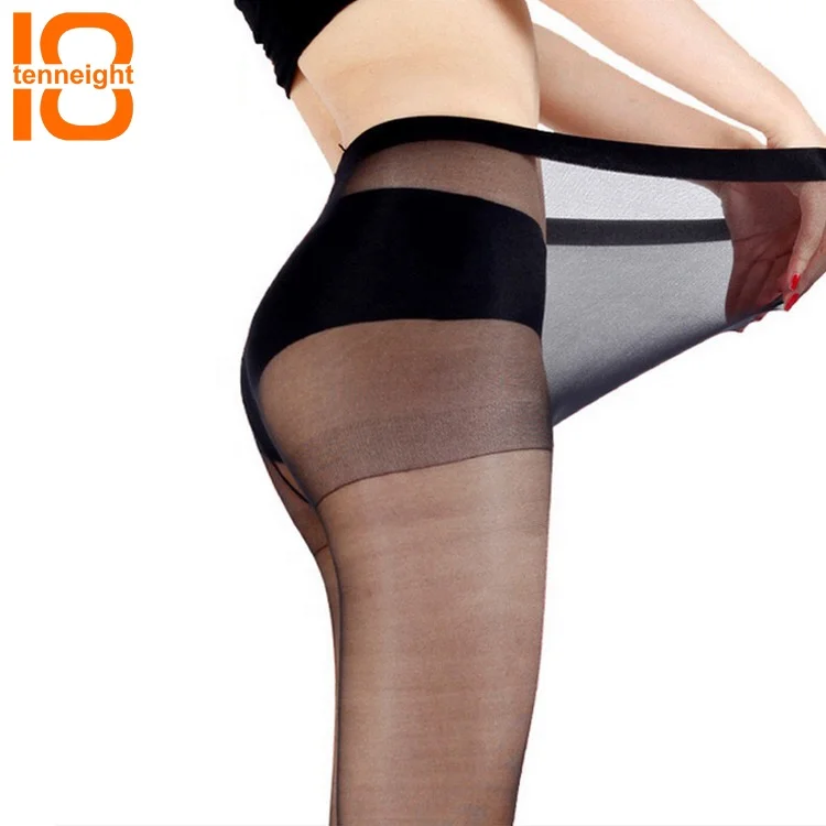 Amazon Hot Sale Women Ultra-Thin Stockings Invisible Breathable Nylon Long Silk Stockings Any Size