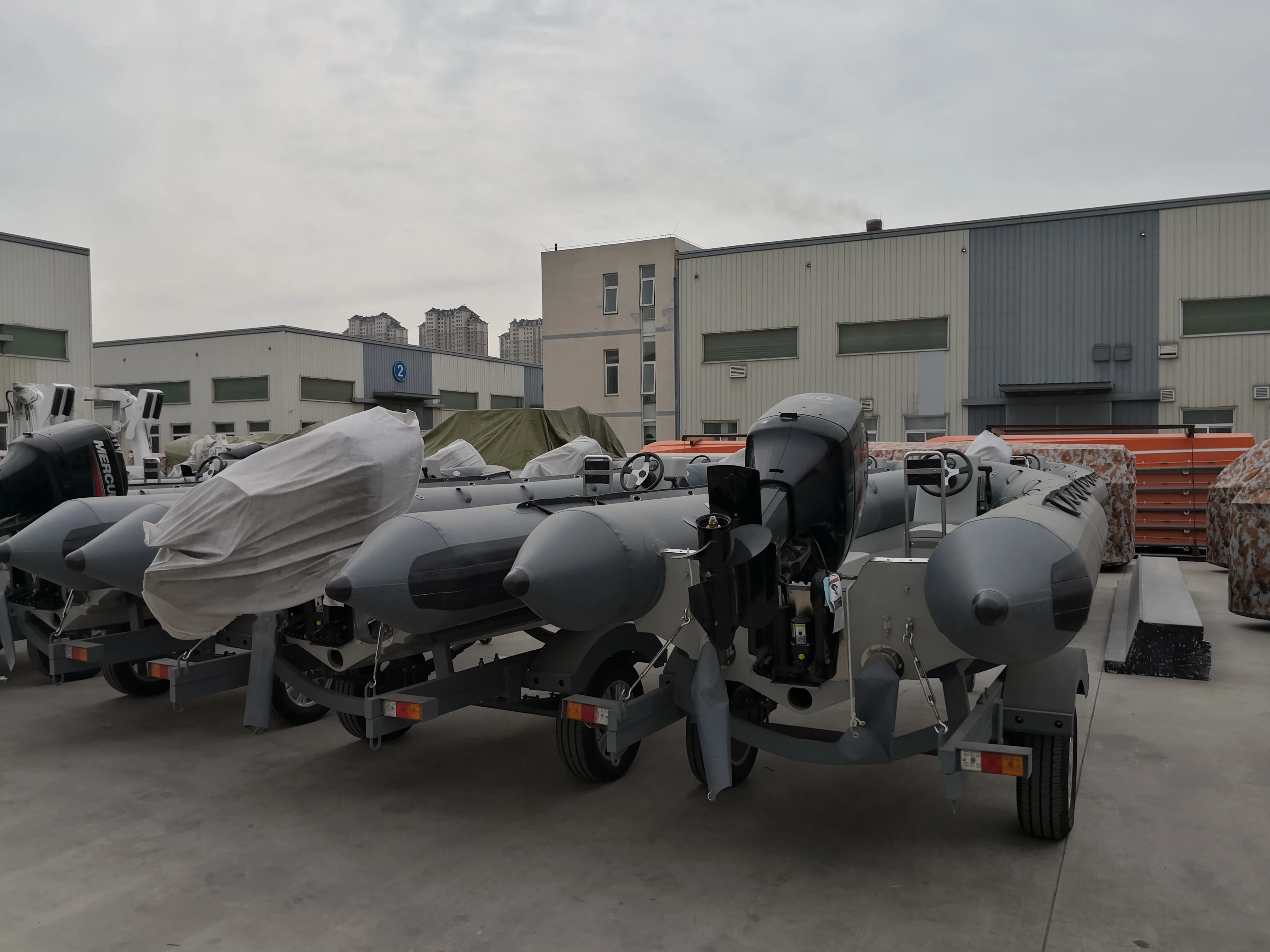 650  Hypalon Rigid Hull Inflatable Boat