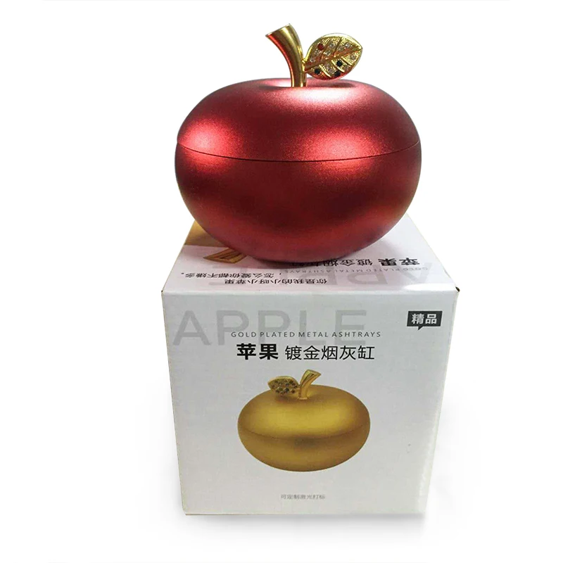Christmas Eve Christmas gift apple Ashtray and apple Jewelry box