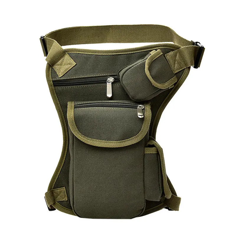 Women Waist Bag Gothic Fanny Packs Men Motorcycle Hip Leg Bag