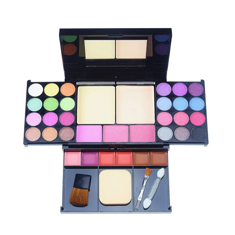 Melason 24 Colors Wholesale High Pigmented Custom Vegan Eyeshadow Palette China Supplier New Arrival Tools