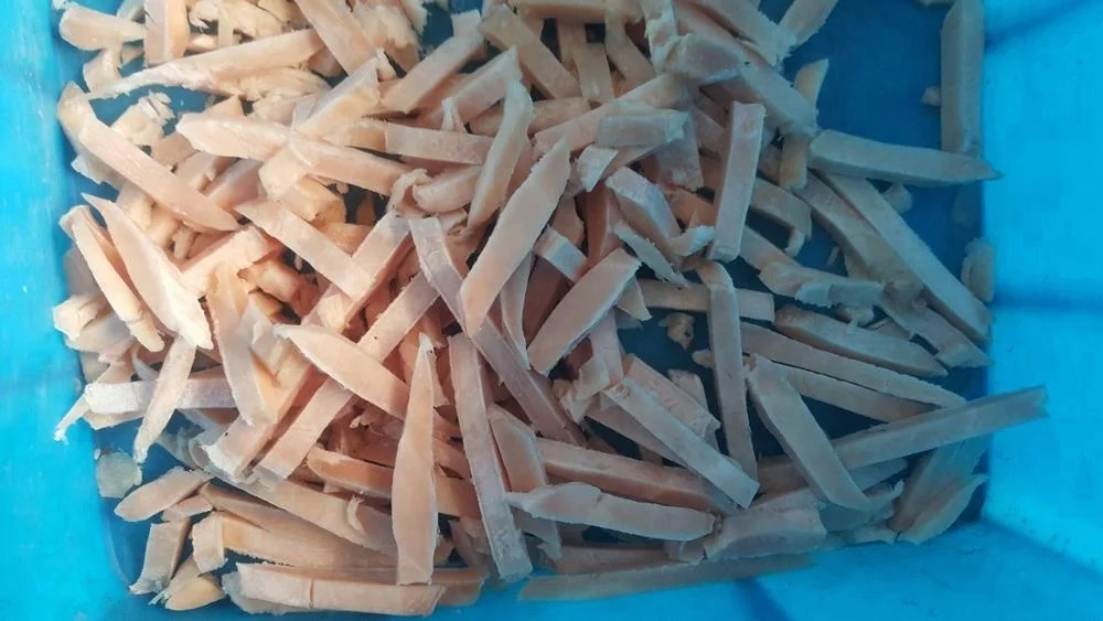 3000kg/h Professional fish meat dicer Frozen fish cutter