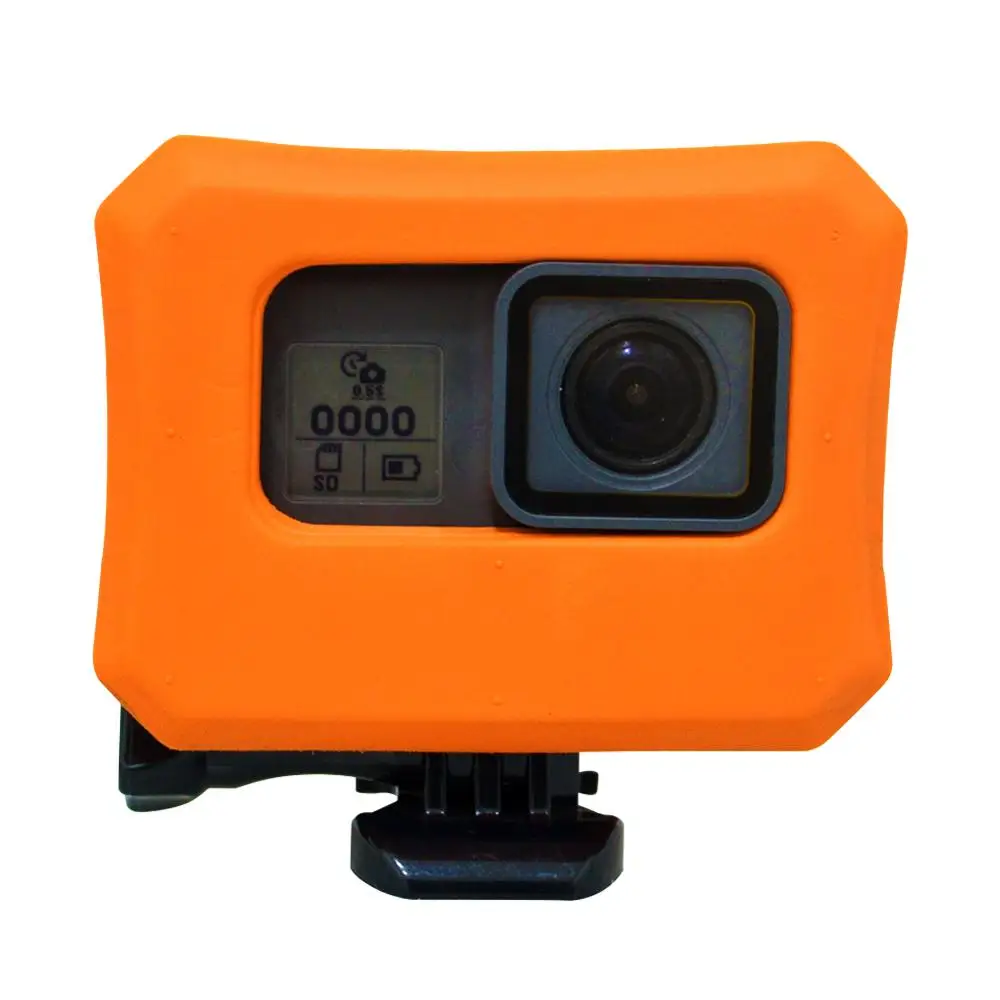 Fast Delivery Hiqh Quality Orange Floaty Case For GoPro 5/6/7