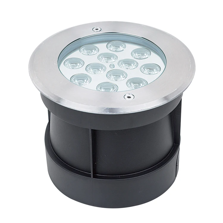Super Bright Recessed underground IP68 12V 24V RGB inground deck floor Deep Drop Swimming Pool LED Underwater Light