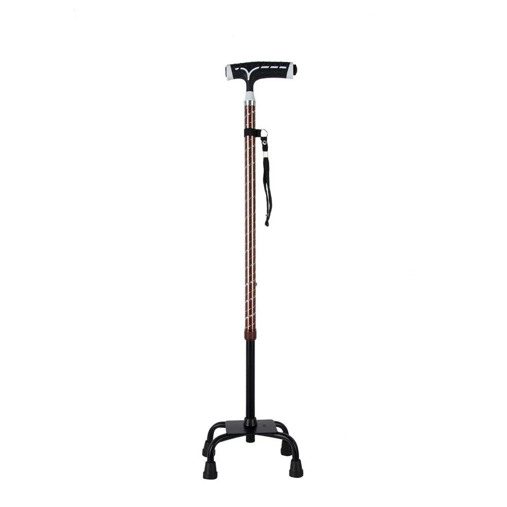 
2018 best sale cheap ningbo Adjustable Folding Campbell Posture Collapsible 360 Traction Tip Hand Walking Stick elbow crutches 