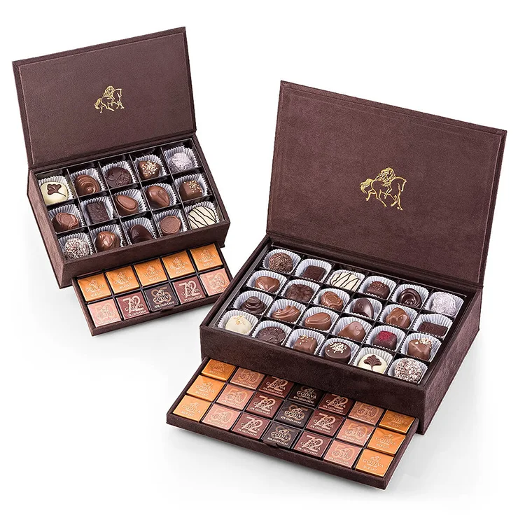 fancy paper packaging dubai chocolate gift box