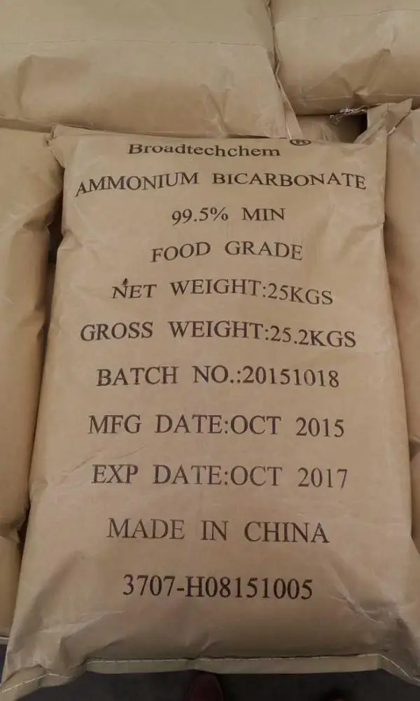 
Ammonium Bicarbonate 99.5% Dry Powder 