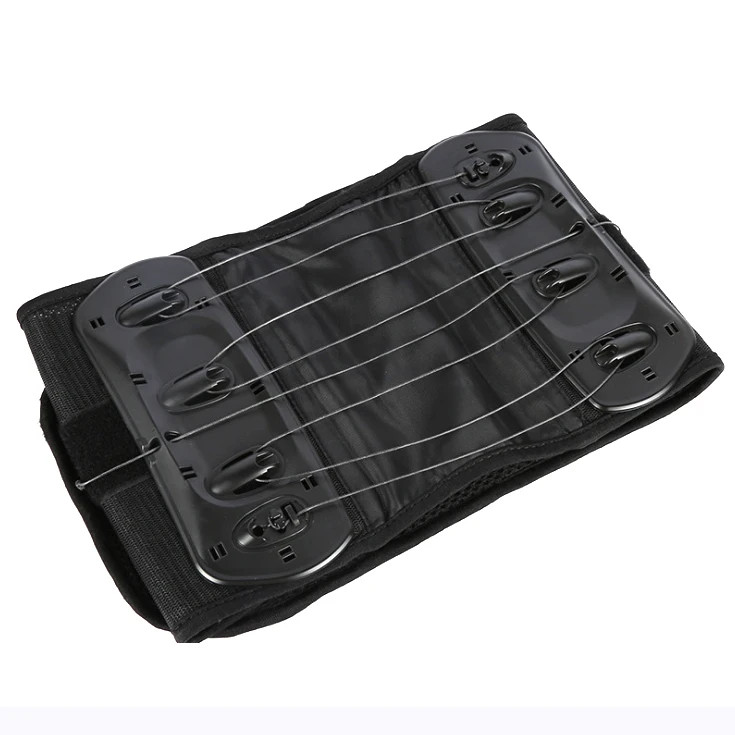 Double Pull lumbar lower back support belt brace for  lumbar spine support