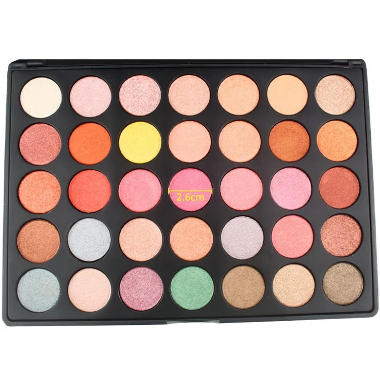 Custom 35 Eyeshadow Palette Packaging Manufacturers In China