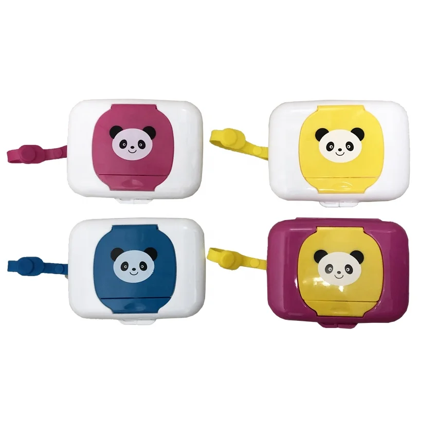 
Cartoon Portable Baby Wet Wipes Case Wet Wipes Dispenser Wet Wipe Holder Box for Baby and Adults 