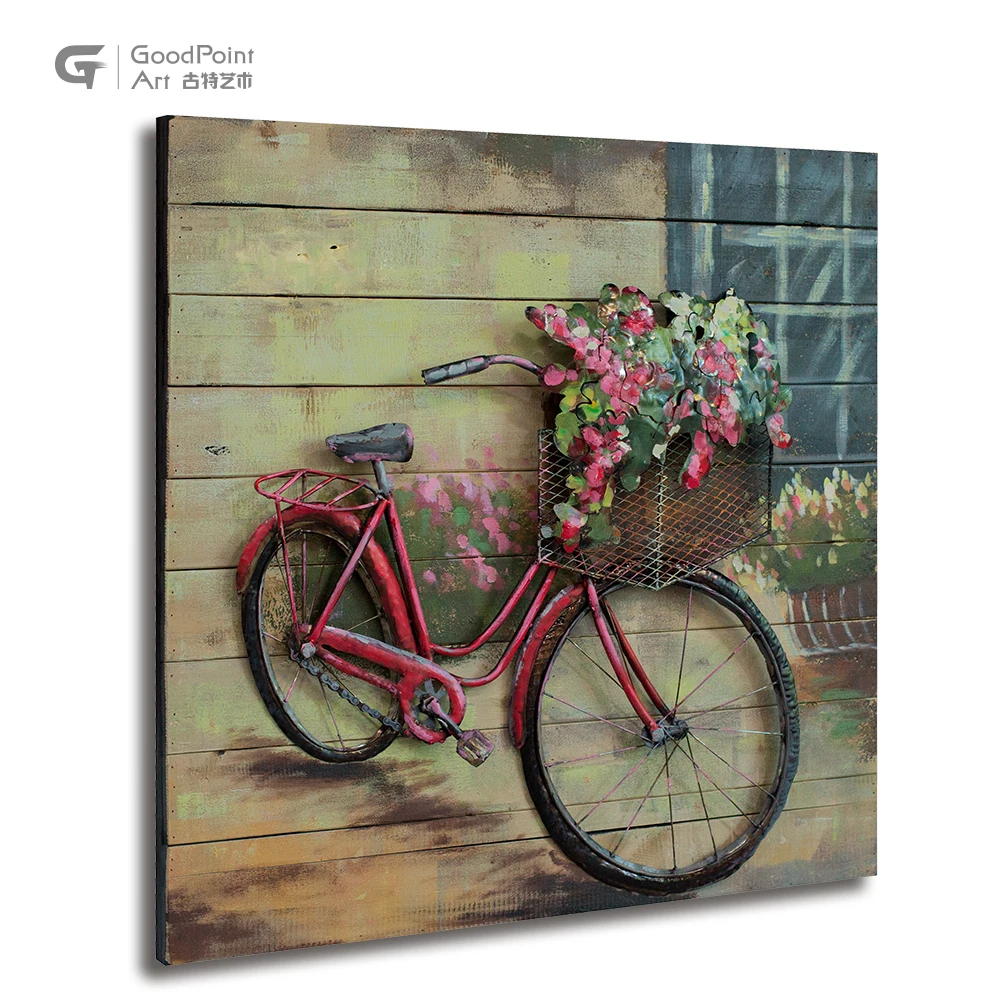 
2019 Trendy ballons party decoration 3d wall art farmhouse decor gift metal flower sculpture met art china 