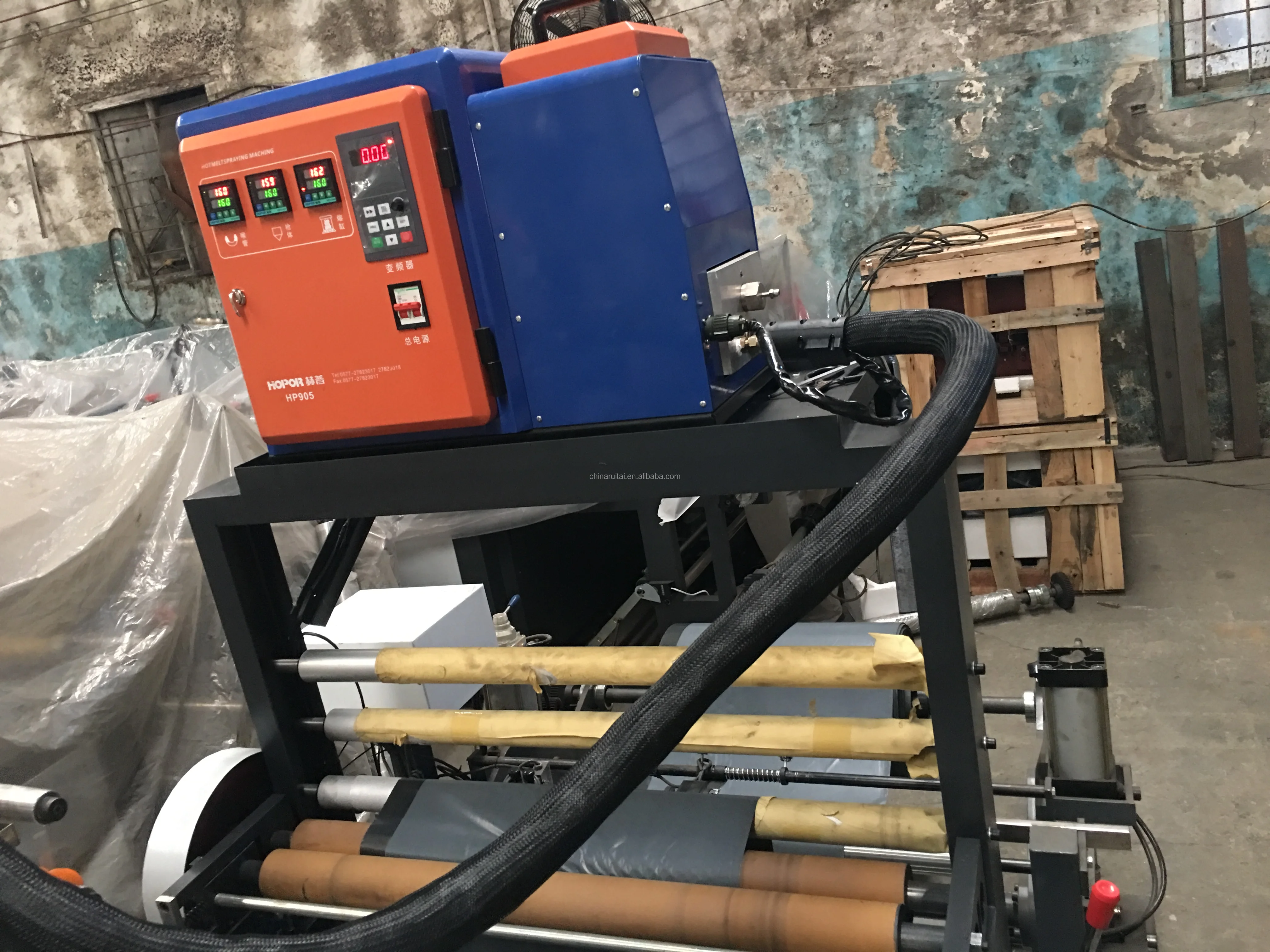 side sealing  DHL courier express bag making machine