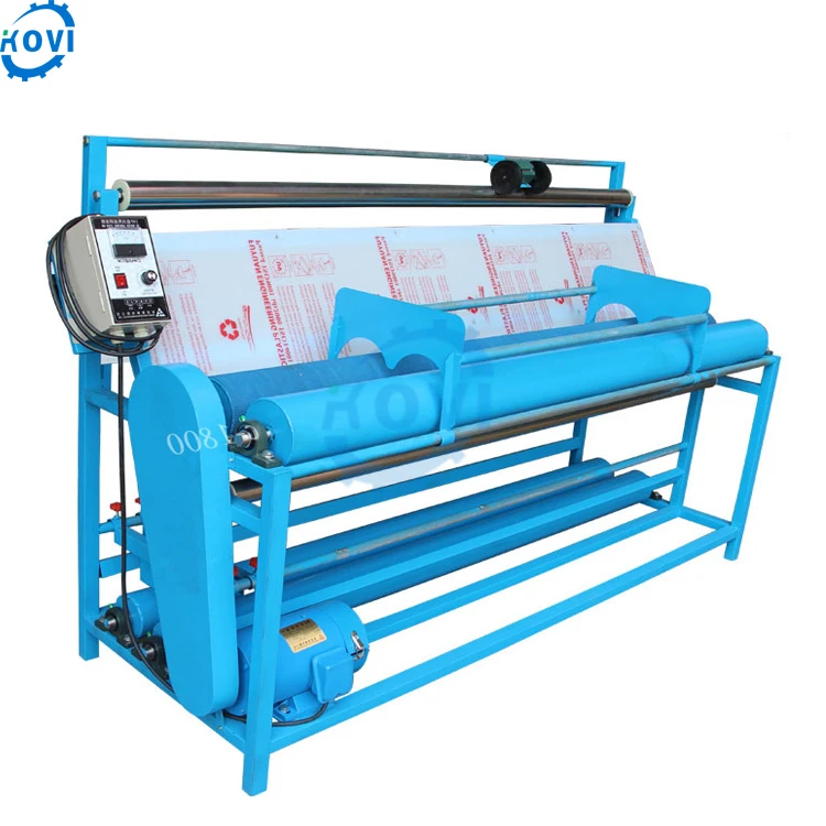 automatic edge control fabric inspection winding rolling tubes