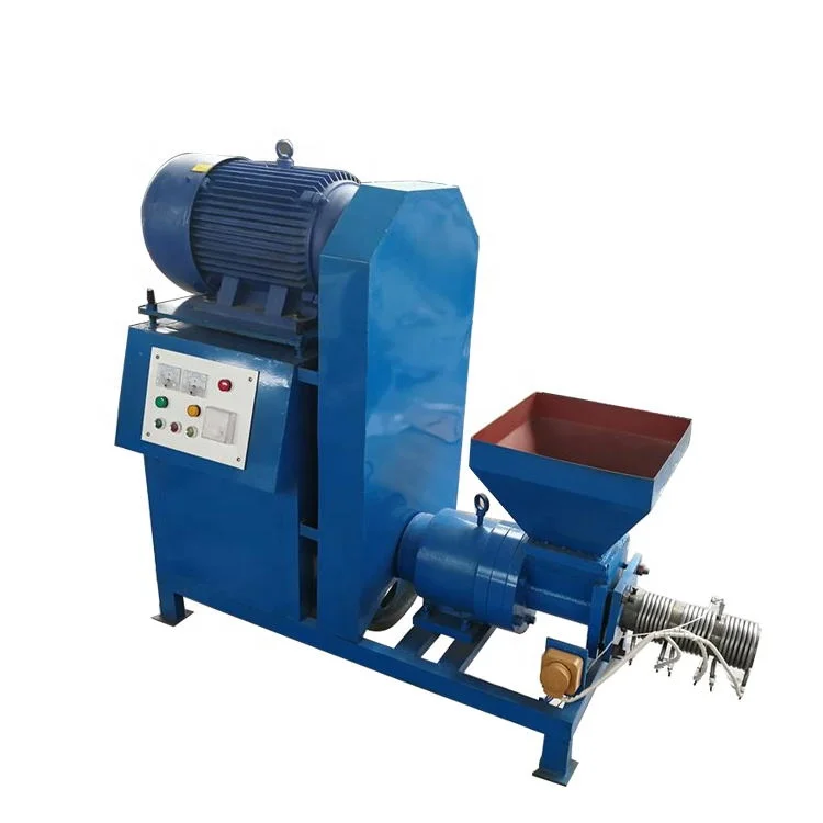 High efficient clay horse manure briquette making machine in China
