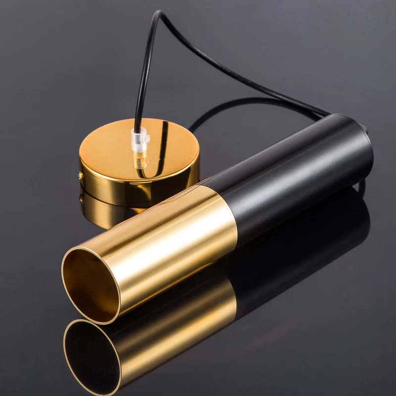 Modern nordic kitchen island single led pendant light bronze