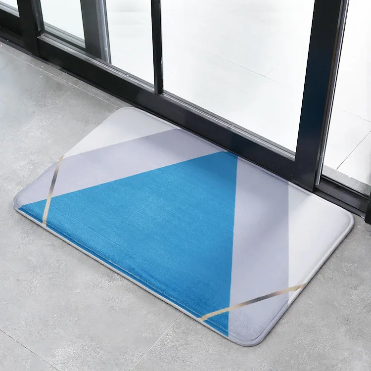 (CHAKME) wholesale microfiber washable kitchen entrance floor mats custom