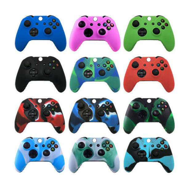 For Xbox One Camouflage Silicone Controller Case Skin Cover For Xbox One Controller