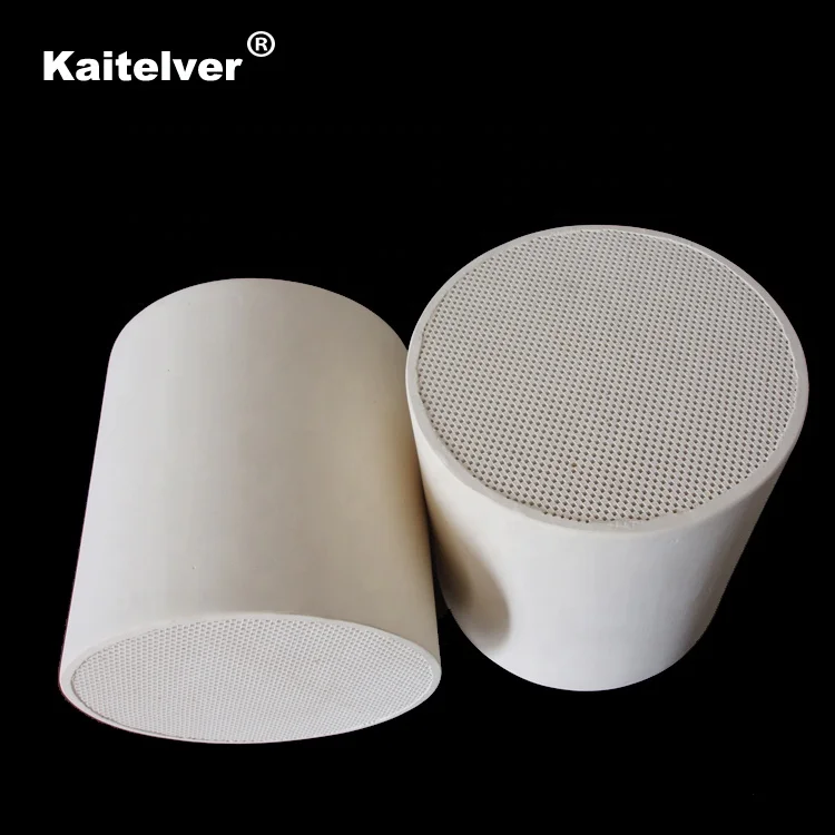 Customized metallic DPF platinum coated cordierite and silicon carbide diesel particulate filter for truck