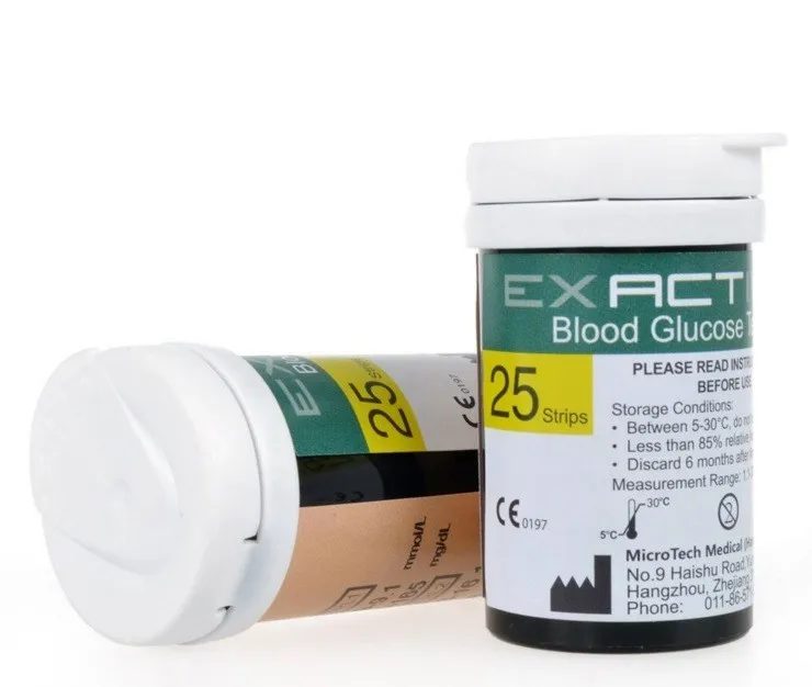 Digital  Blood Glucose Meter for Elderly Home Care with Test Strips Blue tooth Glucometer