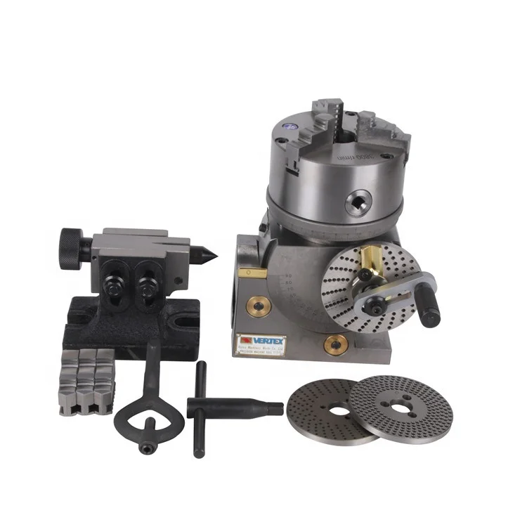 VERTEX полу-универсальная делительная головка BS-0 BS-1 BS-2 с 3-кулачковый патрон фрезерного станка divding BS