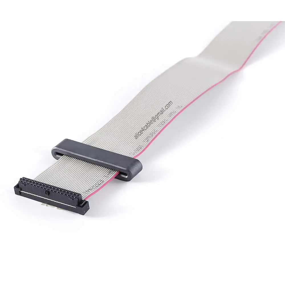 1.27IDC разъем для UL2651 28 AWG плоский кабель, ul2651 1,27 шаг IDC серый плоский кабель