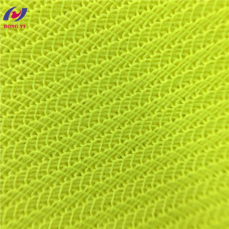 100% polyester fluorescent neon color flag fabric price per meter